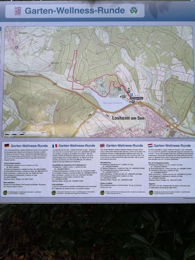 Wahlen Ferienwohnung Susanne, Losheim Am See מראה חיצוני תמונה